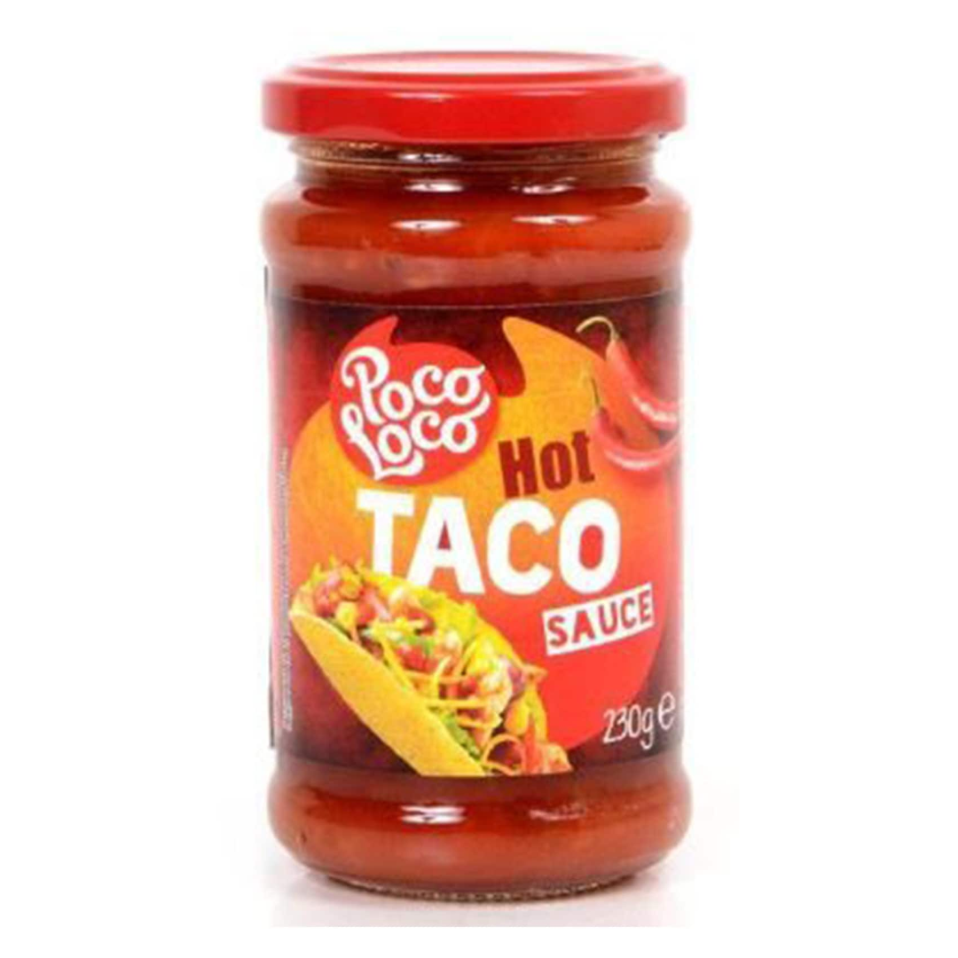 POCOLOCO TACO SAUCE HOT 230G